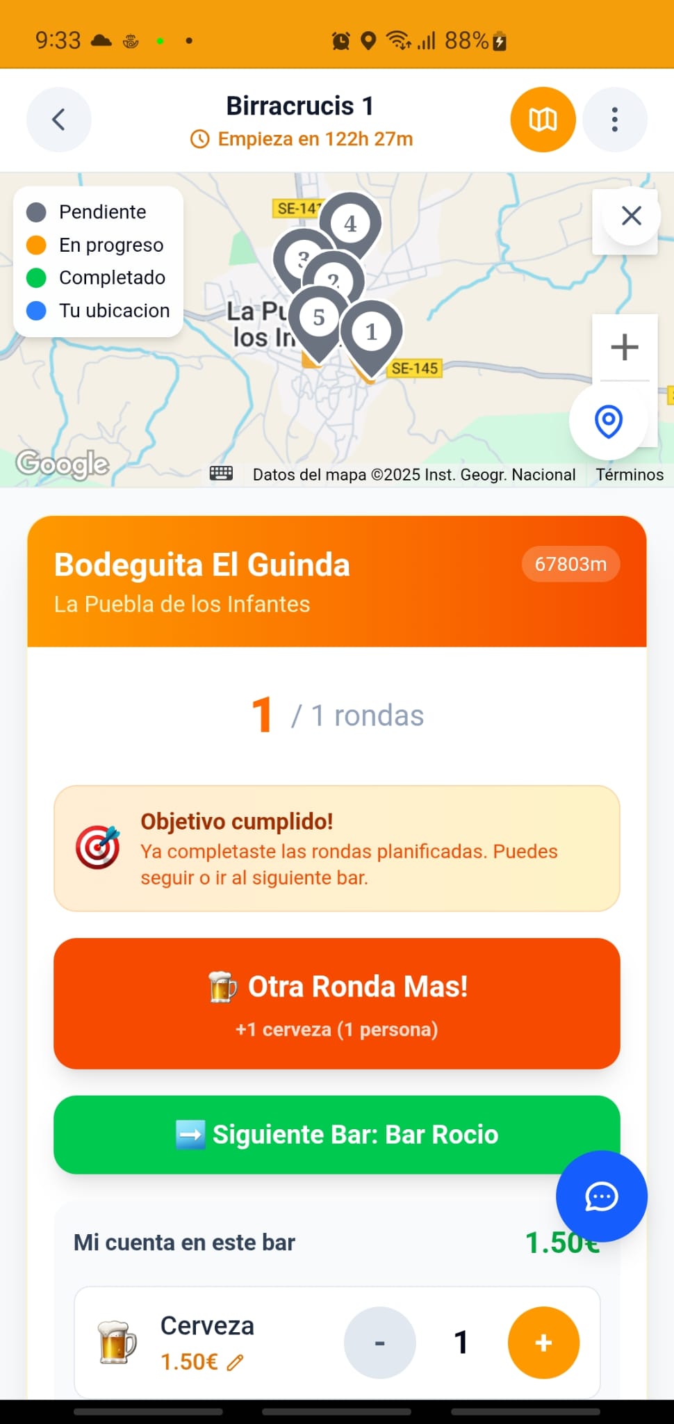 Contador de bebidas